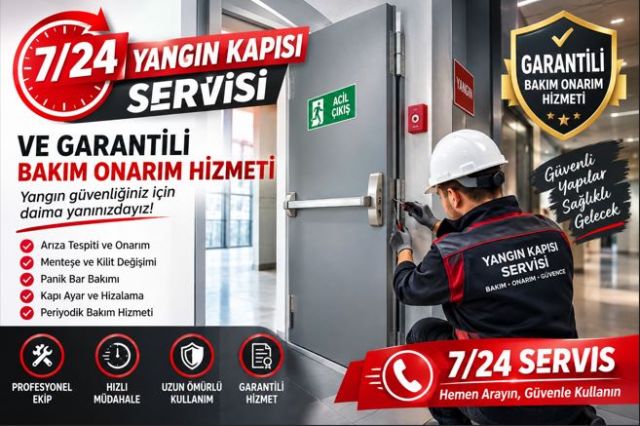 İstanbul Yangın Kapısı Panik Bar Tamiri, Acil Çıkış Mekanizmasının Güvenli, Kontrollü ve Doğru Çalışması